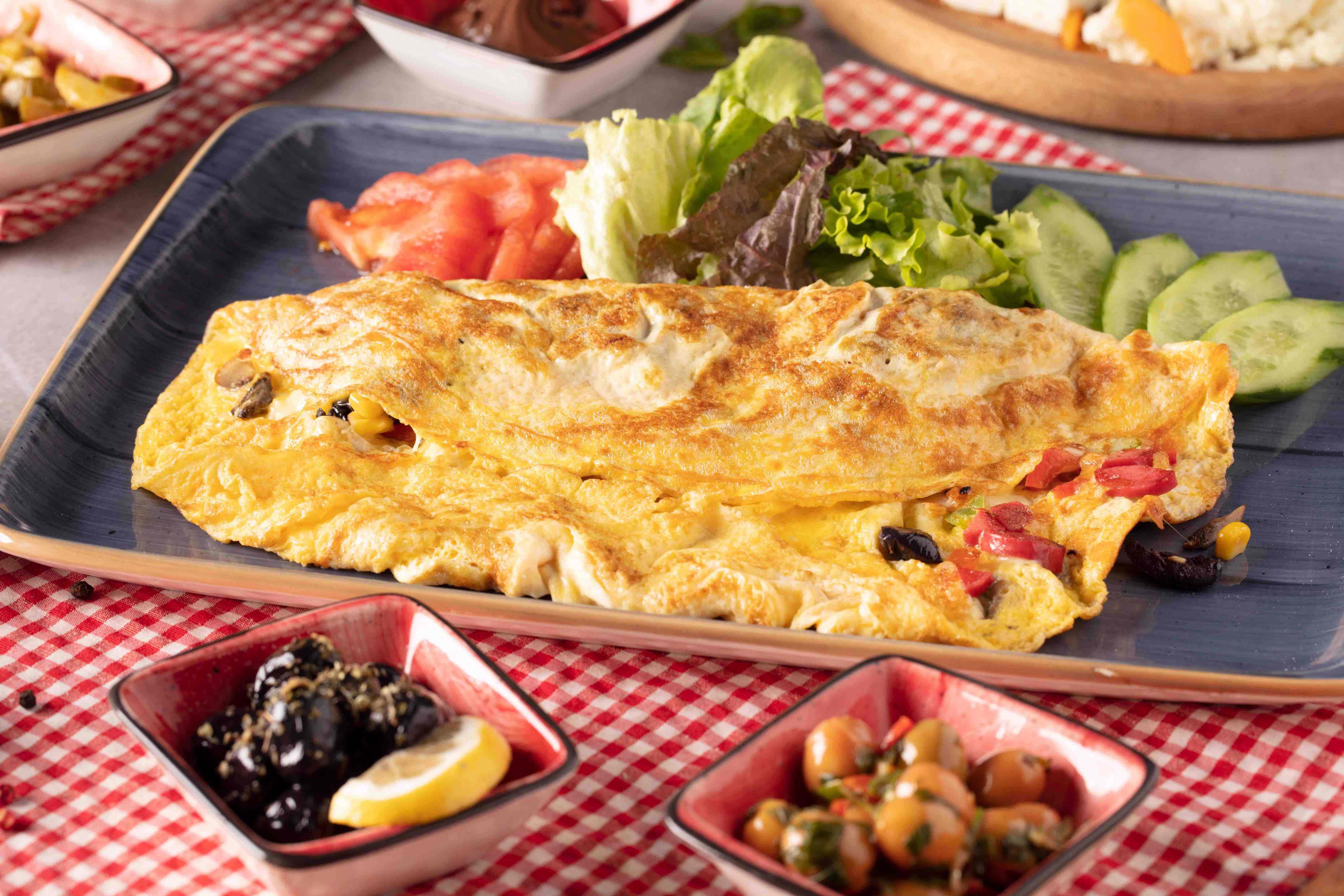 Sebzeli Omlet